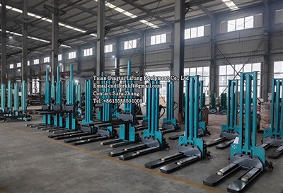 Shippping Electric Self Lifting Stacker