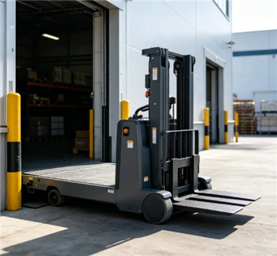 Side-Entry Platform Pallet Truck